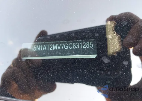 2016 Nissan Rogue Sv из США, поврежденный, VIN 5N1AT2MV7GC831285